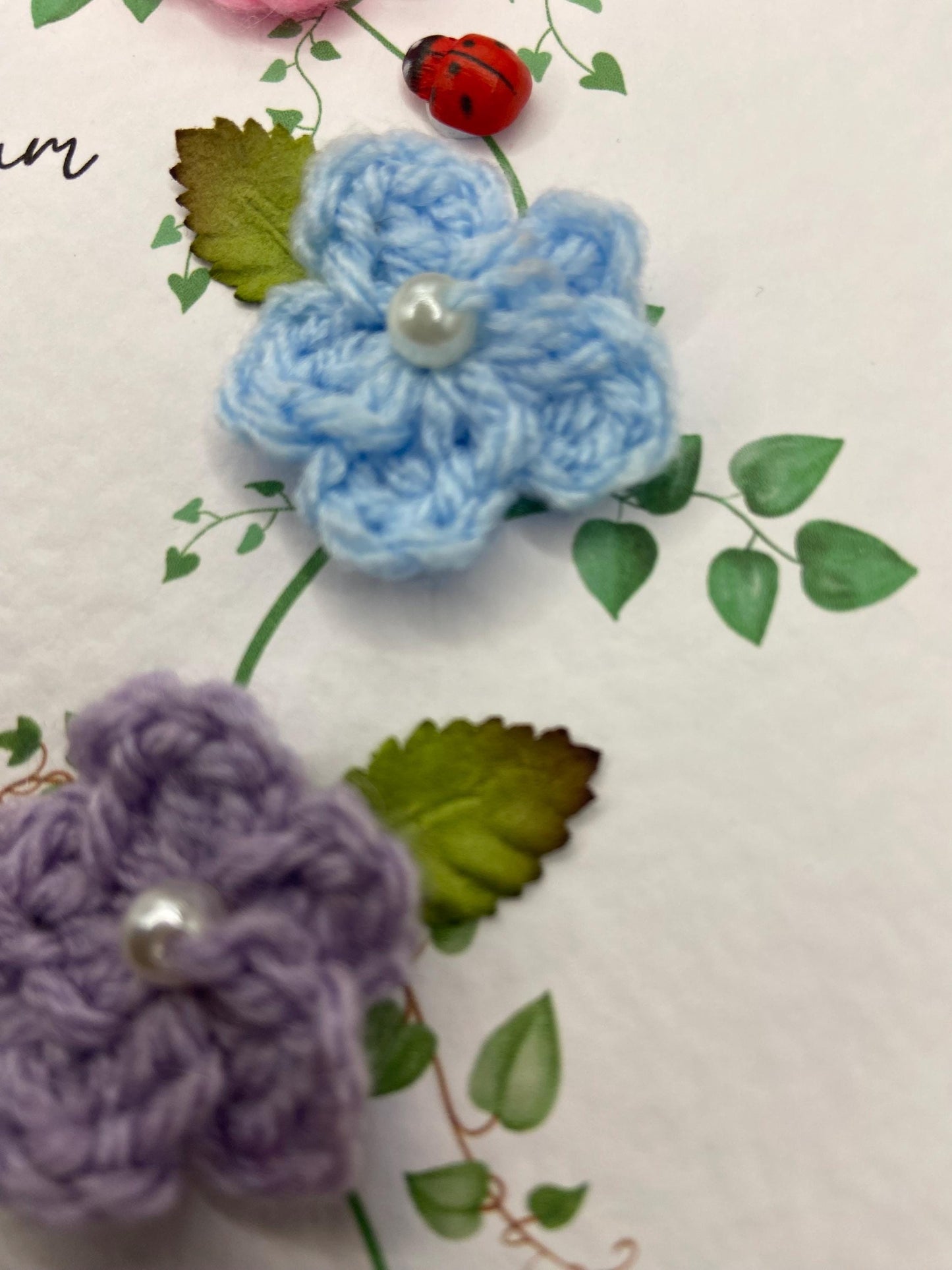 Birthday card for mum, Happy Birthday Mum, 3D crocheted flowers, mum keepsake birthday gift